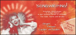 Projekt Ausbildung von Songwritern und Sänger(-innen)
